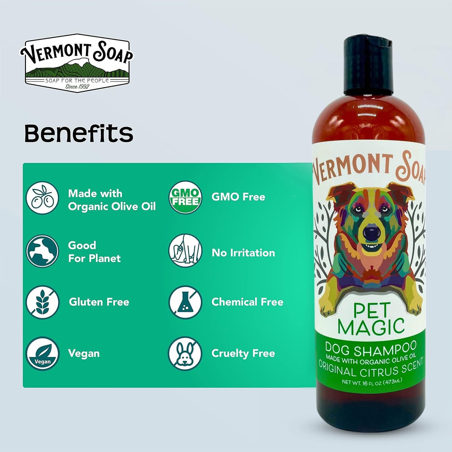 Organic Pet Shampoo For Sensitive Skin Care