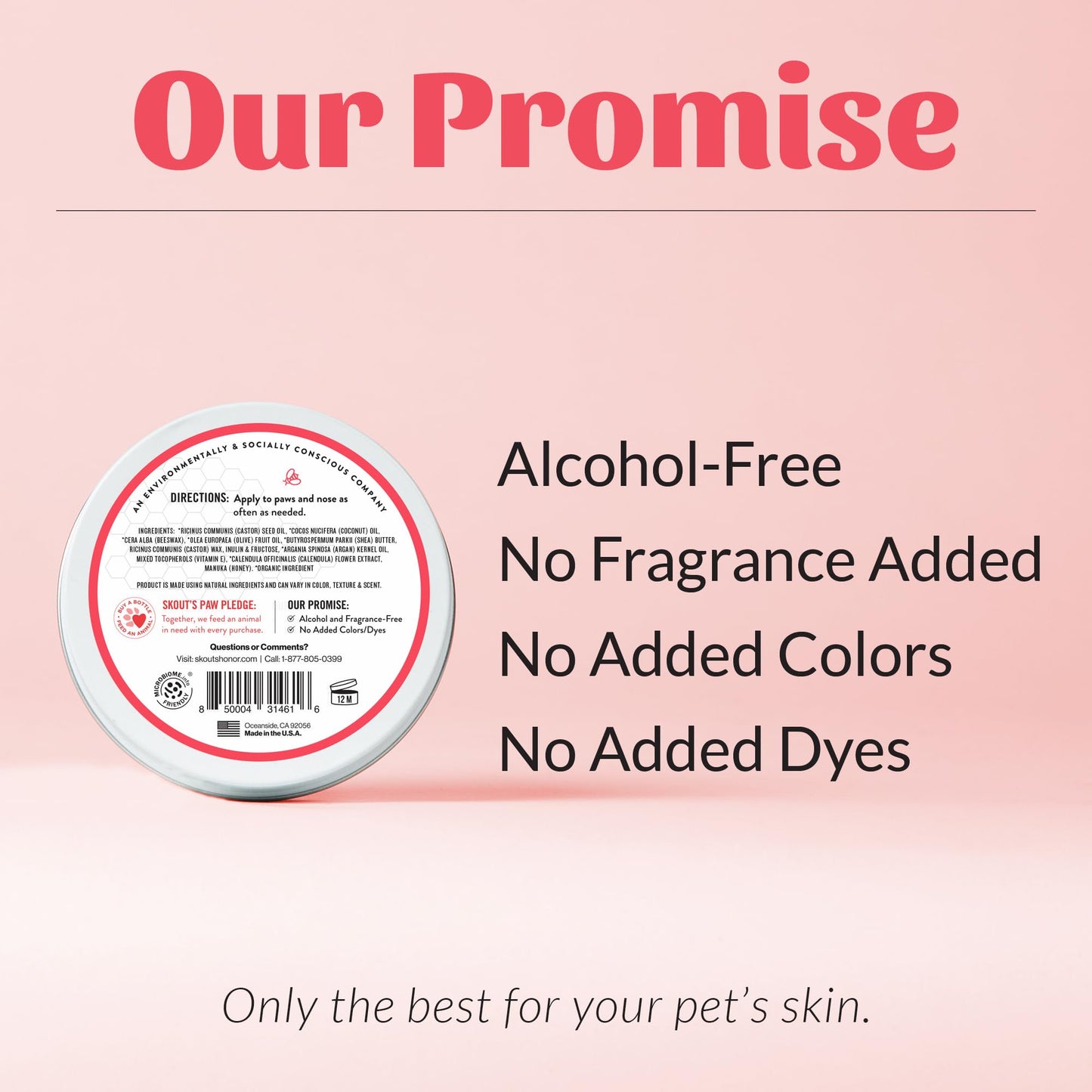 Prebiotic Pet Balm For Dry Paws & Noses