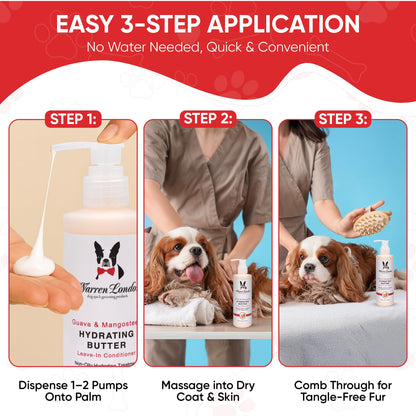 Hydrating Leave In Pet Conditioner For Soft Coats