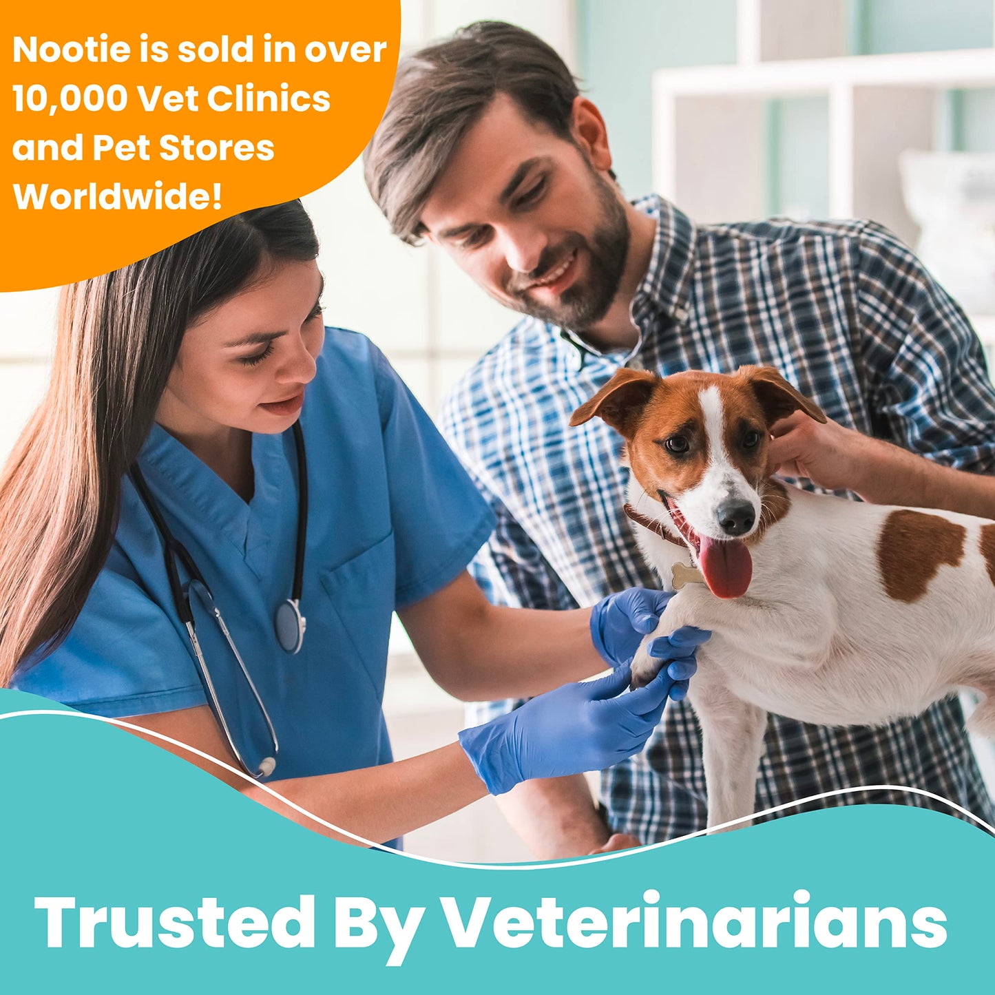 Nootie Medicated Dental Wipes for Dogs