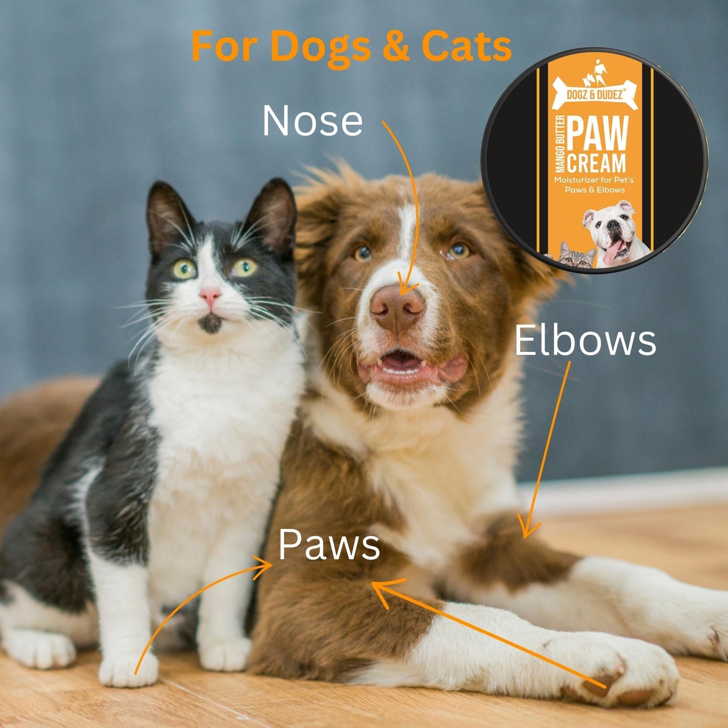 Mango Butter Paw & Nose Balm For Pets