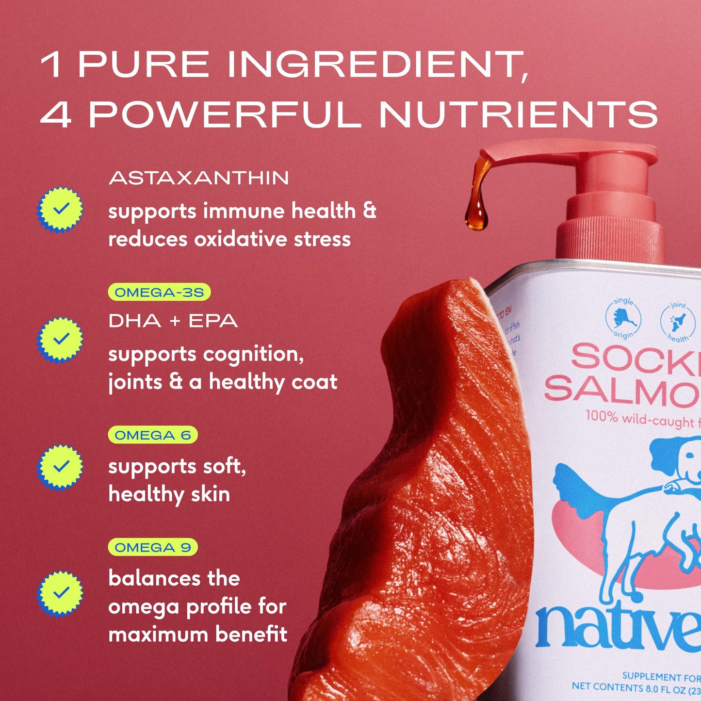 Salmon Oil & Colostrum Powder For Dogs