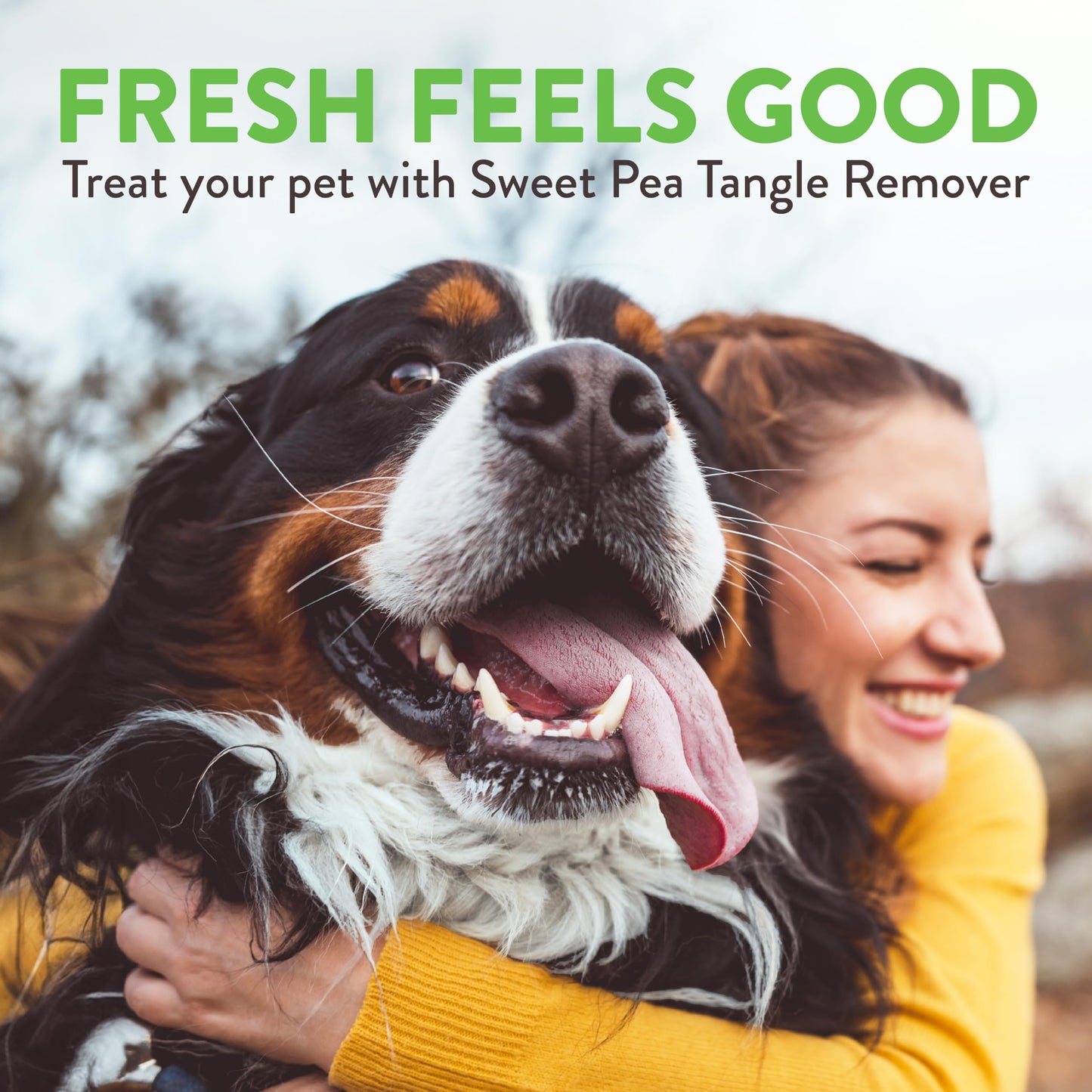 Natural Pet Detangler Spray For Smooth Coats