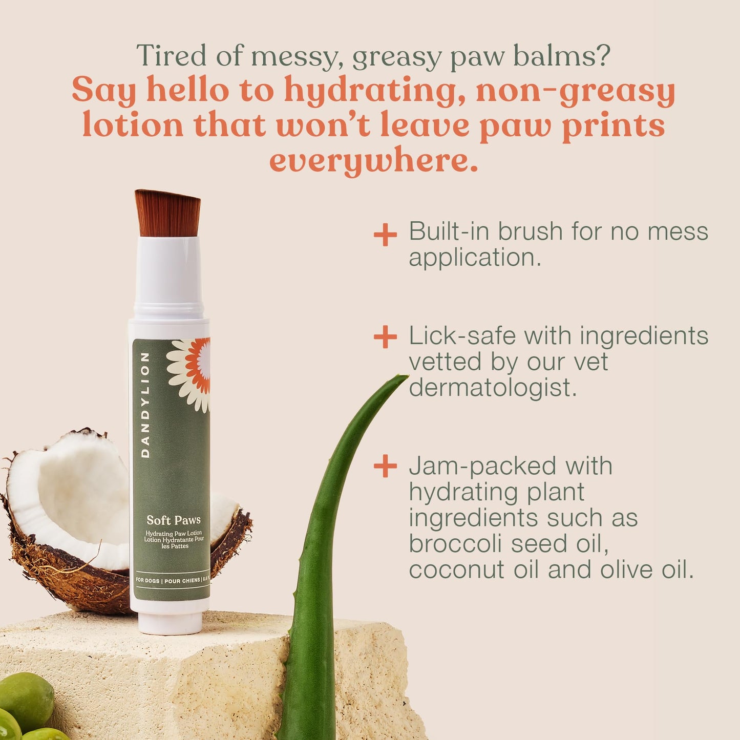 Daily Paw Care Kit With Cleaner & Lotion