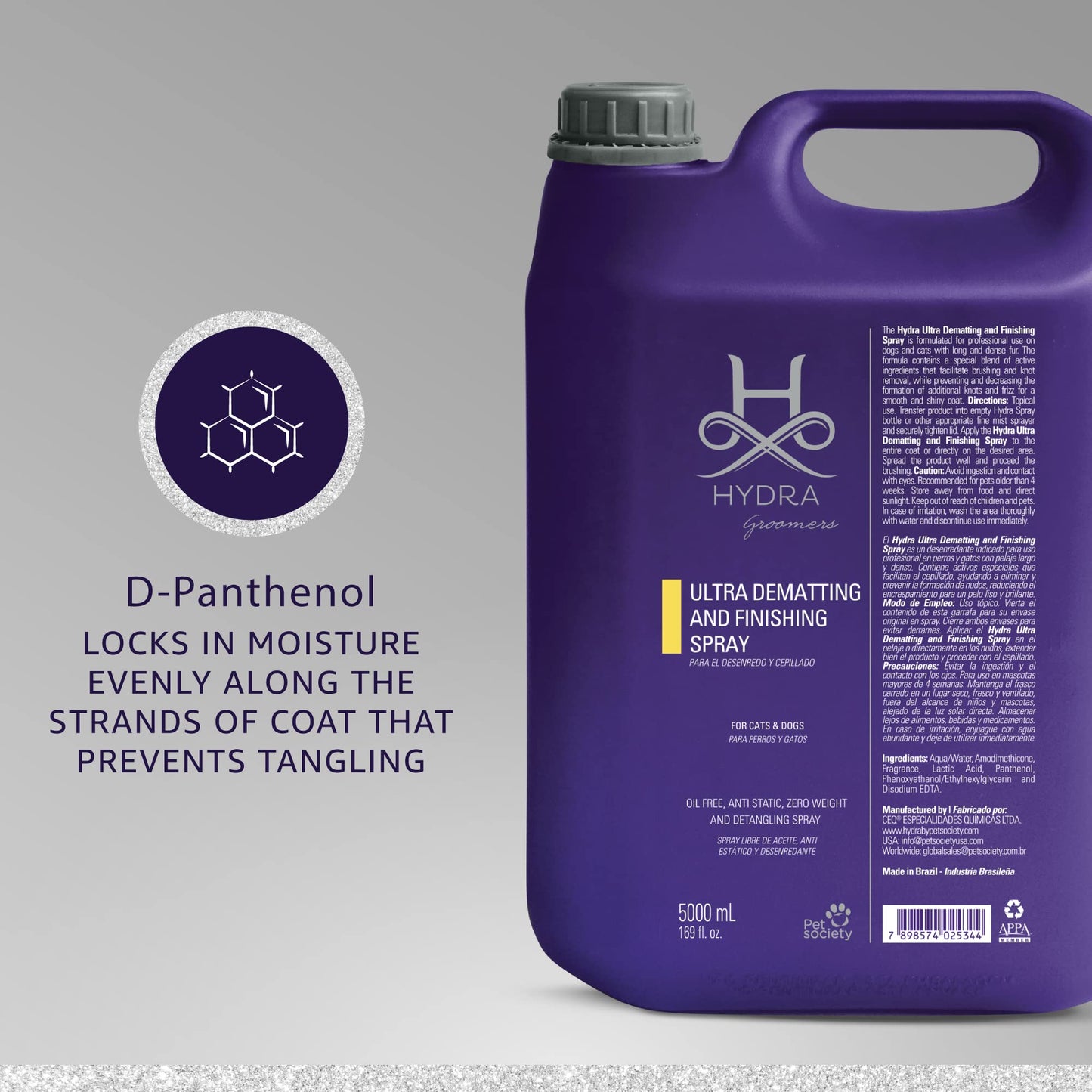 Ultra Detangling Pet Spray For Smooth Coats