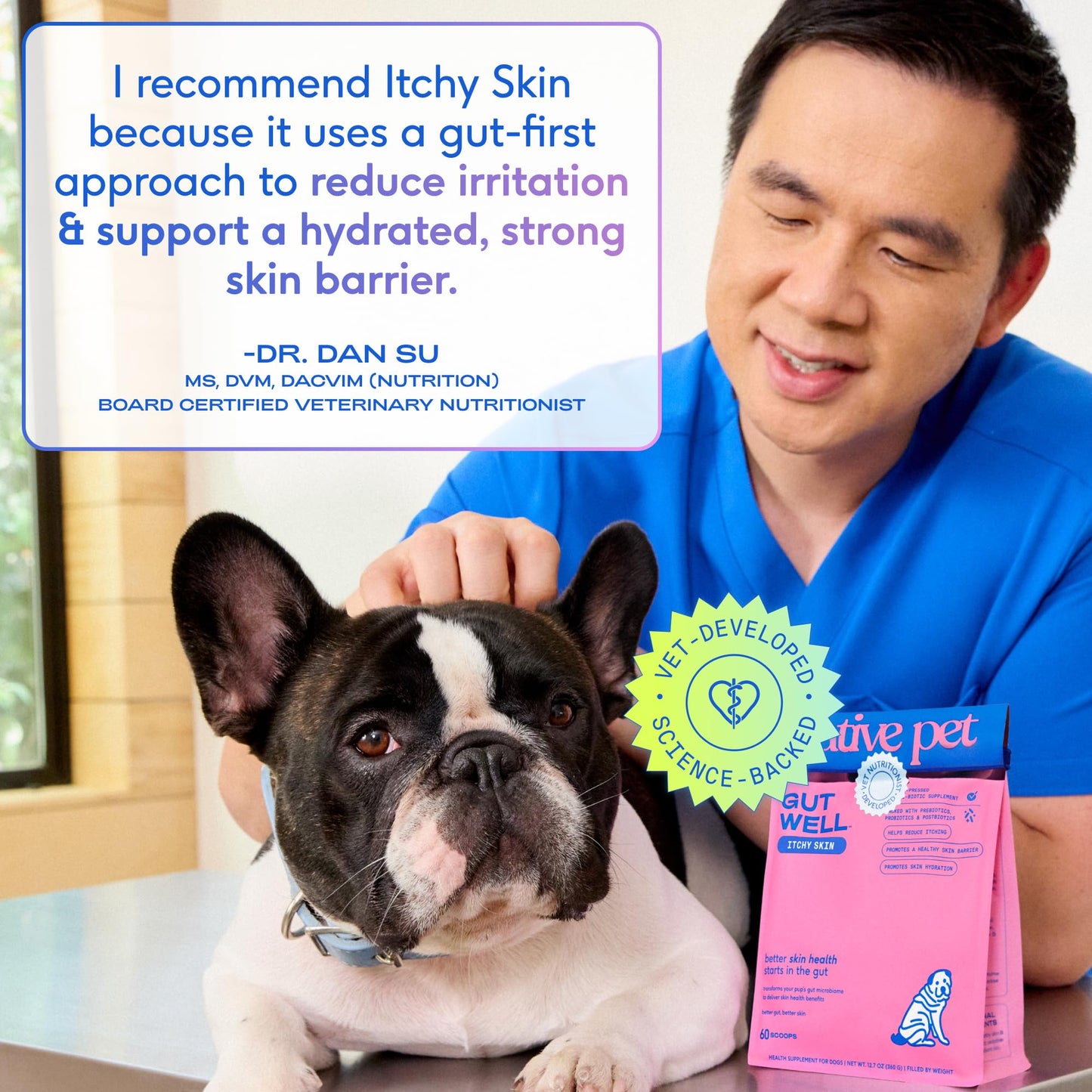 Triple-Biotic Itchy Skin Support Pellets For Dogs