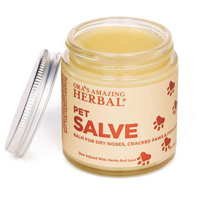 Herbal Pet Salve For Paws, Nose & Hot Spots