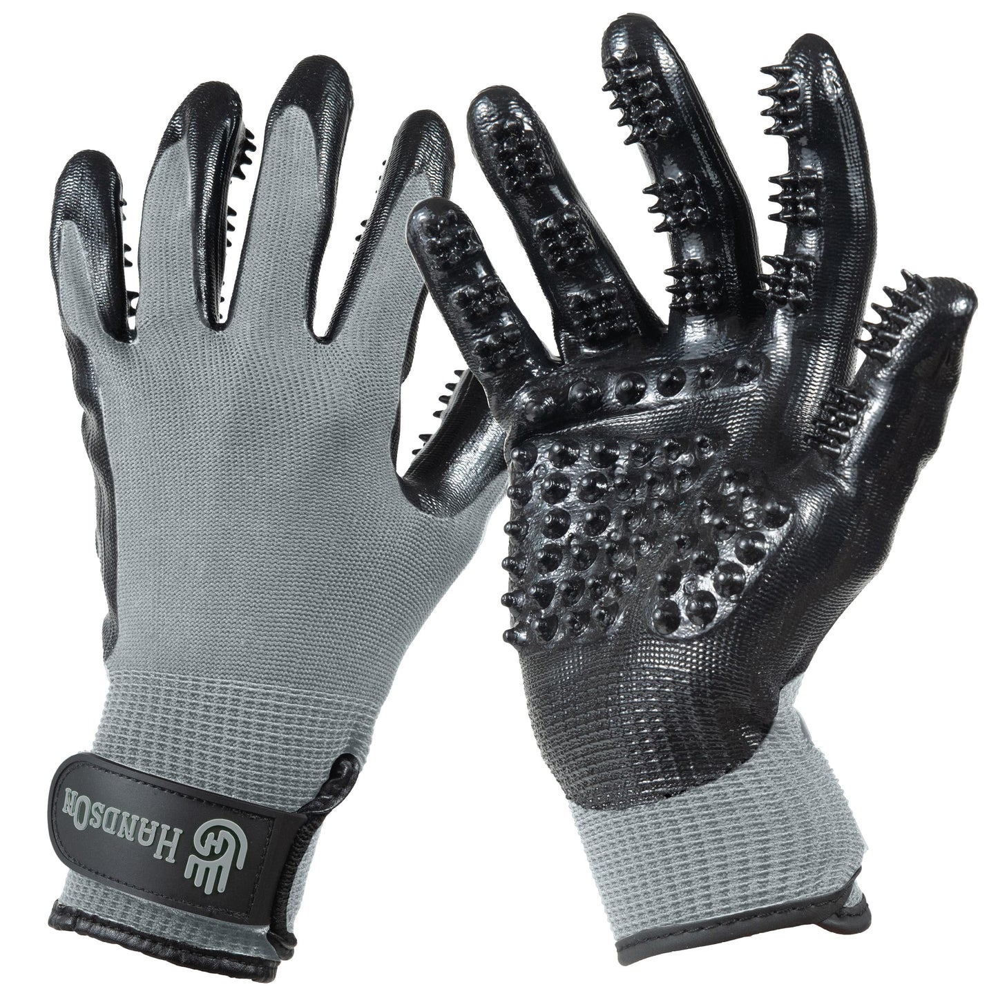Pet Grooming Gloves For Shedding & Bathing